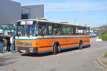 NostalBus 355131 Jonckheere TransCity Volvo B10R-55 aufgenommen 19.10.2014 am Brabanthal Leuven 