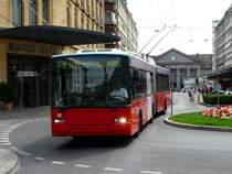 VB Biel - NAW-Hess Swisstrolleybus Nr.88 unterwegs auf der Linie 4 am 26.07.2008