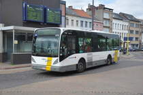 De Lijn Mechelen 4250 Van Hool A308, aufgenommen 15.04.2014 am Bushof Mechelen 