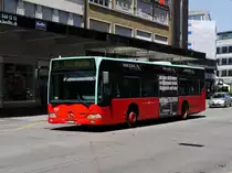 VB Biel - Mercedes Citaro  Nr.122  BE  560122 unterwegs auf der Linie 5 in der Stadt Biel am 10.07.2016