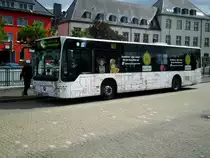 Mercedes-Benz O 530 II (Citaro Facelift) auf der Linie 673 nach Remscheid Mitte Norsstraße/REB an der Haltestelle Remscheid Friedrich-Ebert-Platz.(15.7.2016) 
