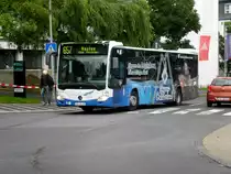 Mercedes-Benz O 530 III (Citaro 2. Generation) auf der Linie 657 nach Remscheid Hasten Kirche an der Haltestelle Remscheid Friedrich-Ebert-Platz.(15.7.2016) 
