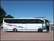 Mercedes Travego von ??? aus Deutschland im Stadthafen Sassnitz am 14.06.2014