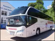Neoplan Cityliner von Schumacher aus Deutschland im Stadthafen Sassnitz am 14.06.2014