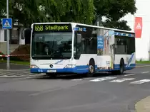 Mercedes-Benz O 530 II (Citaro Facelift) auf der Linie 658 nach Remscheid Stadtpark an der Haltestelle Remscheid Friedrich-Ebert-Platz.(15.7.2016) 
