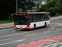 Mercedes-Benz O 530 II (Citaro Facelift) auf der Linie OV1 an der Haltestelle Velbert ZOB.(16.7.2016)
