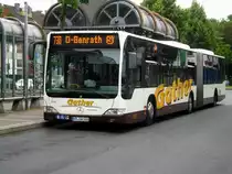 Mercedes-Benz O 530 II (Citaro Facelift) auf der Linie 730 nach S-Bahnhof Düsseldorf Bennrath am U-Bahnhof Düsseldorf Eller Vennhauser Allee.(16.7.2016)
