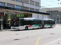 asm Seeland - MAN Lion`s City  Nr.47  BE  703520 unterwegs auf der Linie 72 in derStadt bie lam 10.07.2016