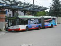 Solaris Urbino 18,Linie CE31 von Hattingen Mitte  S  nach Bochum Hbf.(21.08.2008)