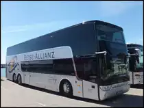 Van Hool TX27 von Reise-Allianz/Meyering aus Deutschland im Stadthafen Sassnitz am 15.06.2014