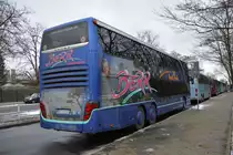 Am 16.01.2016 steht RO-BR 5000 in der Jesse-Owens-Allee. Aufgenommen wurde ein Setra S 431 DT (Berr Reisen GmbH).
