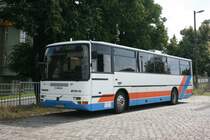 Wagen 281 vom Betriebshof Forst/Lausitz am 21.08.2008 am Bahnhof Guben