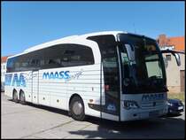 Mercedes Travego von Maass aus Deutschland im Stadthafen Sassnitz am 15.06.2014