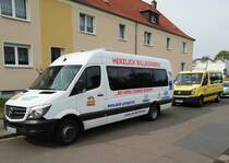 Sehr neuer Mercedes Sprinter Bus. Nordhausen 23.07.2016