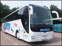 MAN Lion's Coach von Melskotte aus Deutschland im Stadthafen Sassnitz am 16.06.2014