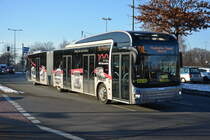 Am 22.01.2016 fährt M-AN 4056 auf der Linie TXL zum S+U-Bahnhof Alexanderplatz. Aufgenommen wurde ein MAN Lion's City GL / Saatwinkler Damm.

