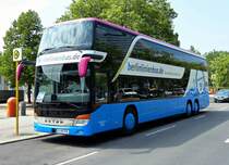 Setra S 431 DT von berlinlienenbus / Haru - Reisen in Berlin,  im Juli 2016