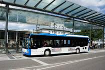 Stadtbus Heilbronn / Heilbronner Hohenloher Haller Nahverkehr GmbH (HNV): Mercedes-Benz Citaro C2 LE der SWH (Stadtwerke Heilbronn GmbH) - Wagen 86, aufgenommen im Juli 2016 am Hauptbahnhof in Heilbronn.