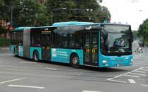 VGF/ICB (In der City Bus) MAN Lions City G 410 als SEV auf der Linie U5 am 27.07.16 in Frankfurt am Main