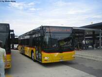 MAN Nr. 231 verlsst den Bahnhof Affoltern am Albis 