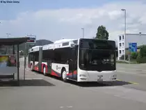 RVBW Nr. 153 ''Sickinga'' (MAN A23 Lion's City G) am 21.7.2016 in Neuenhof, Kreuzstein