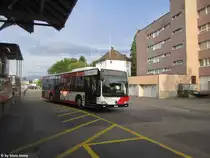 SBB CFF FFS/Niederer Nr. 29 (Mercedes CitaroII O530) am 23.7.2016 beim Bhf. Pfäffikon SZ. Im Dezember 2016 wurde die Linie 524 von Galgenen nach Ziegelbrücke verlängert. Dabei wurde ein zusätzlicher Kurs nötig, der durch Fahrzeuge von Niederer gefahren wird. Deshalb gelangen die GlarnerBusse nun auch nach Pfäffikon.