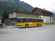 Als im Jahre 2001 die Konzession der Linie Bilten - Ziegelbrcke - Filzbach an die SBB ging, musste der Subunternehmer Niederer seine NAW's mit dem SBB-Schriftzug bekleben. Am 13.8.08 war der NAW Nr.5 aber auf der anderen Seite des Kantons, in Linthal im Einsatz