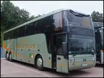 Van Hool T917 von Drömling-Reisen aus Deutschland im Stadthafen Sassnitz am 21.06.2014