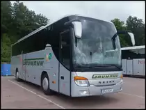 Setra 415 GT-HD von Gaumann aus Deutschland im Stadthafen Sassnitz am 21.06.2014