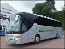 Setra 415 GT-HD von Gaumann aus Deutschland im Stadthafen Sassnitz am 21.06.2014
