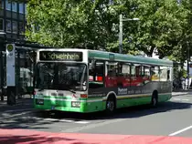 Stadtwerke Aschaffenburg Mercedes Benz O405N Wagen 143 am 01.08.16 am Hauptbahnhof