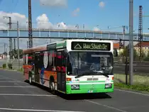 Stadtwerke Aschaffenburg Mercedes Benz O405N Wagen 142 am 01.08.16 am Hauptbahnhof