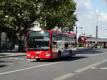 Mercedes Benz Citaro K am 01.08.16 in Aschaffenburg ROB (Regionaler Omnibus Bahnhof)