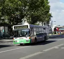 Stadtwerke Aschaffenburg Mercedes Benz O405N Wagen 141 am 01.08.16 am Hauptbahnhof