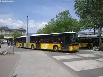 Postauto/Regie Yverdon-les-Bains VD 386 069 (Mercedes Citaro Facelift O530G) am 8.7.2016 beim Bhf. Yverdon-les-Bains, unterwegs als Bahnersatz nach Chavornay, da die S1 zwischen Yverdon und Chavornay infolge Bauarbeiten eingestellt war.