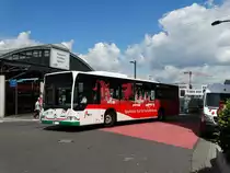 Stadtwerke Aschaffenburg Mercedes Benz Citaro 1 Wagen 158 am 01.08.16 am Hauptbahnhof