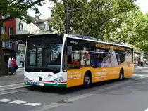 Stadtwerke Aschaffenburg Mercedes Benz Citaro 2 Wagen 185 am 01.08.16 am Hauptbahnhof
