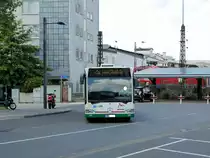 Stadtwerke Aschaffenburg Mercedes Benz Citaro 1 Wagen 155 am 01.08.16 am Hauptbahnhof