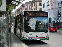 Stadtwerke Aschaffenburg Mercedes Benz Citaro 2 Wagen 180 am 01.08.16 am Hauptbahnhof