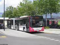 VD 1321 (MAN A23 Lion's City G) am 8.7.2016 beim Bhf. Yverdon-les-Bains