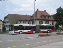 RVBW Nr. 158 (MAN A23 Lion's City G) am 21.7.2016 in Neuenhof, Kreuzstein