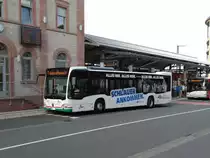 Stadtwerke Aschaffenburg Mercedes Benz Citaro 2 Wagen 181 am 01.08.16 am Hauptbahnhof