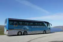 Setra 416 HDH  Starcar  (SO 21950) unterwegs in Richtung Nordkapp, Norwegen, Schneider Reisen und Transport AG, Langendorf, Aufgenommen am 22. Juli 2016