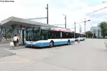 VBZ Nr. 269 (Neoplan Centroliner Evolution N4516) am 30.7.2016 beim Bhf. Stettbach