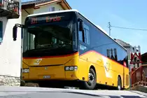 Die Schweizer Postauto AG betreibt jetzt auch eine Linie zum Mars. Hier das Fahrzeug bei der Ankunft auf der Erde. Na gut. Das Stimmt nicht! Ein Iveco Crossway Postauto auf dem Kurs 12.331 Aven - Erde an der Station Aven Post; 06.08.2016