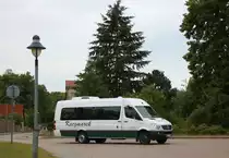 2.8.16 Gerswalde. Daimler Bus im Auftrag der Uckermärkischen Verkehrsgesellschaft