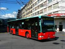 VB Biel - Mercedes Citaro Bus Nr.128 unterwegs auf der Linie 6 am 03.08.2008
