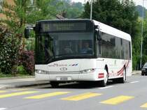 ROTTAL AUTO AG - SOLARIS UMBRIO 12 Bus Nr.7 LU 15034 unterwegs auf der Linie 64 nach Wolhusen am 02.08.2008