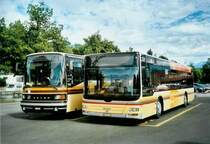 STI Thun Nr. 111/BE 700'111 MAN am 19. Juli 2008 Thun, Bahnhof (prov. Haltestelle)