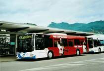 BOGG Wangen b.O. Nr. 95/SO 158'245 MAN am 20. Juli 2008 Olten, Bahnhof (mit Vollwerbung fr den Slipark)